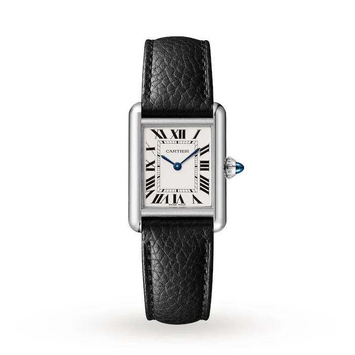 Cartier Tank Must, Small Model, Quartz Movement, Steel, Leather Luxury Watch Luxury Watch WSTA0042