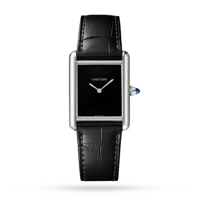 Cartier Tank Must Watch, Large Model, Quartz Movement, Steel Luxury Watch Swiss Made High Precision Movement WSTA0108