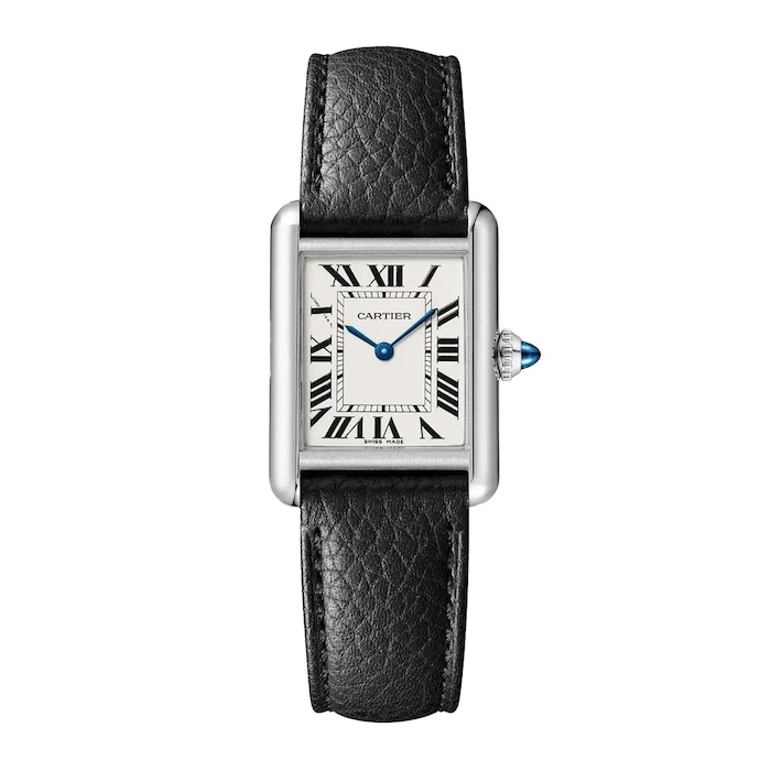 Cartier Tank Must watch, small model, High Autonomy quartz movement. Steel case Luxury Watch  WSTA0135