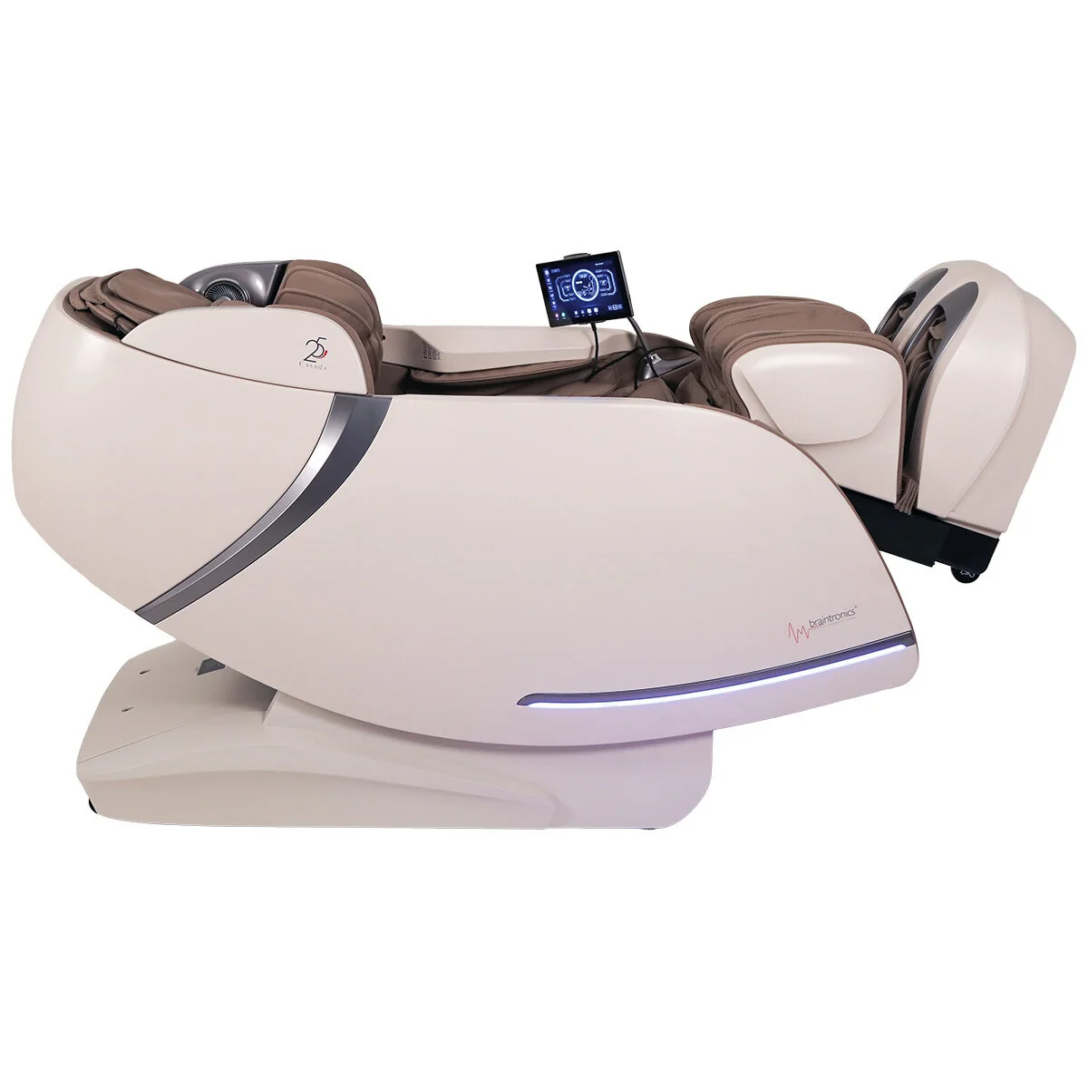 Casada Skyliner II Massage Chair in Brown & Cream 618387 - Image 3