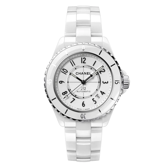CHANEL J12 WATCH CALIBRE 12.1, 38 MM Luxury Watch Swiss Made High Precision Movement Sapphire Crystal  H5700