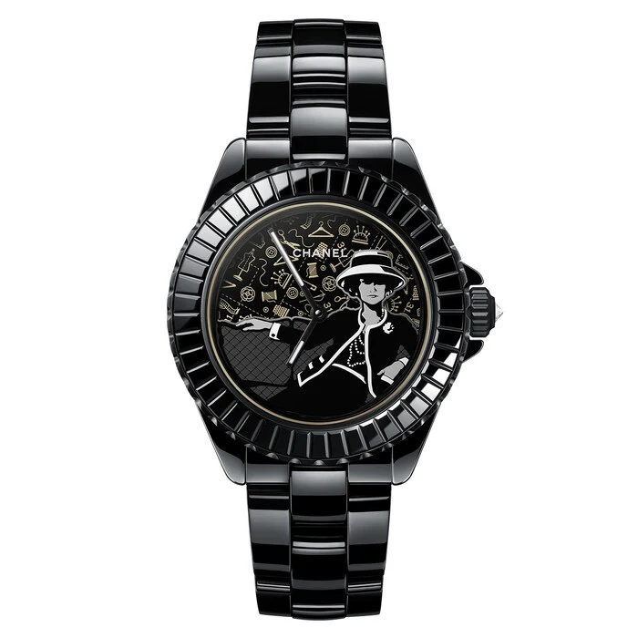 Chanel MADEMOISELLE J12 WATCH CALIBRE 12.1 LIMITED EDITION, 38 MM Luxury Watch Swiss Made High Precision Movement H9761