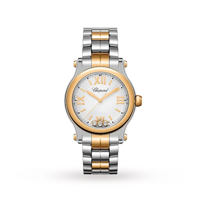 Chopard Happy Sport Quartz Ladies Watch Luxury Watch Swiss Made High Precision Movement  278590-6002
