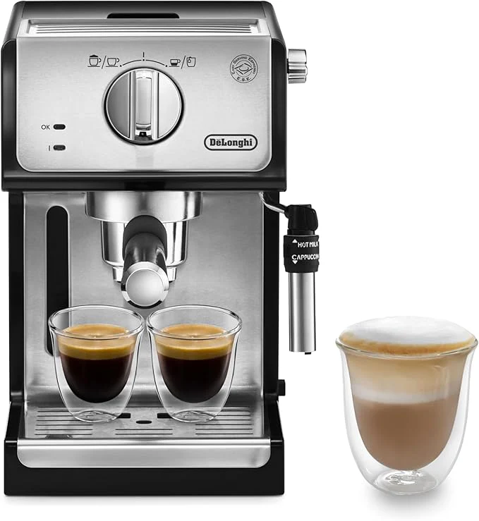 De'Longhi ECP35.31Traditional Barista Pump Espresso Machine, Coffee and Cappuccino Maker, Black - Image 3