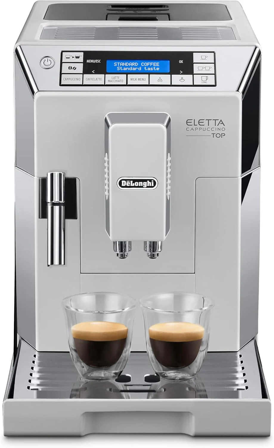 De'Longhi Eletta Cappuccino, Fully Automatic Bean to Cup Machine, Espresso, Coffee Maker, ECAM 45.760.W - Image 4