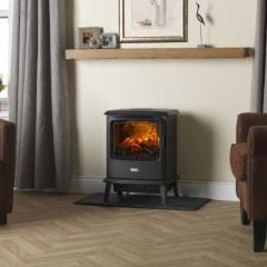 Dimplex Bayport Freestanding Optimyst Electric Stove Fire - Black - BYP20
