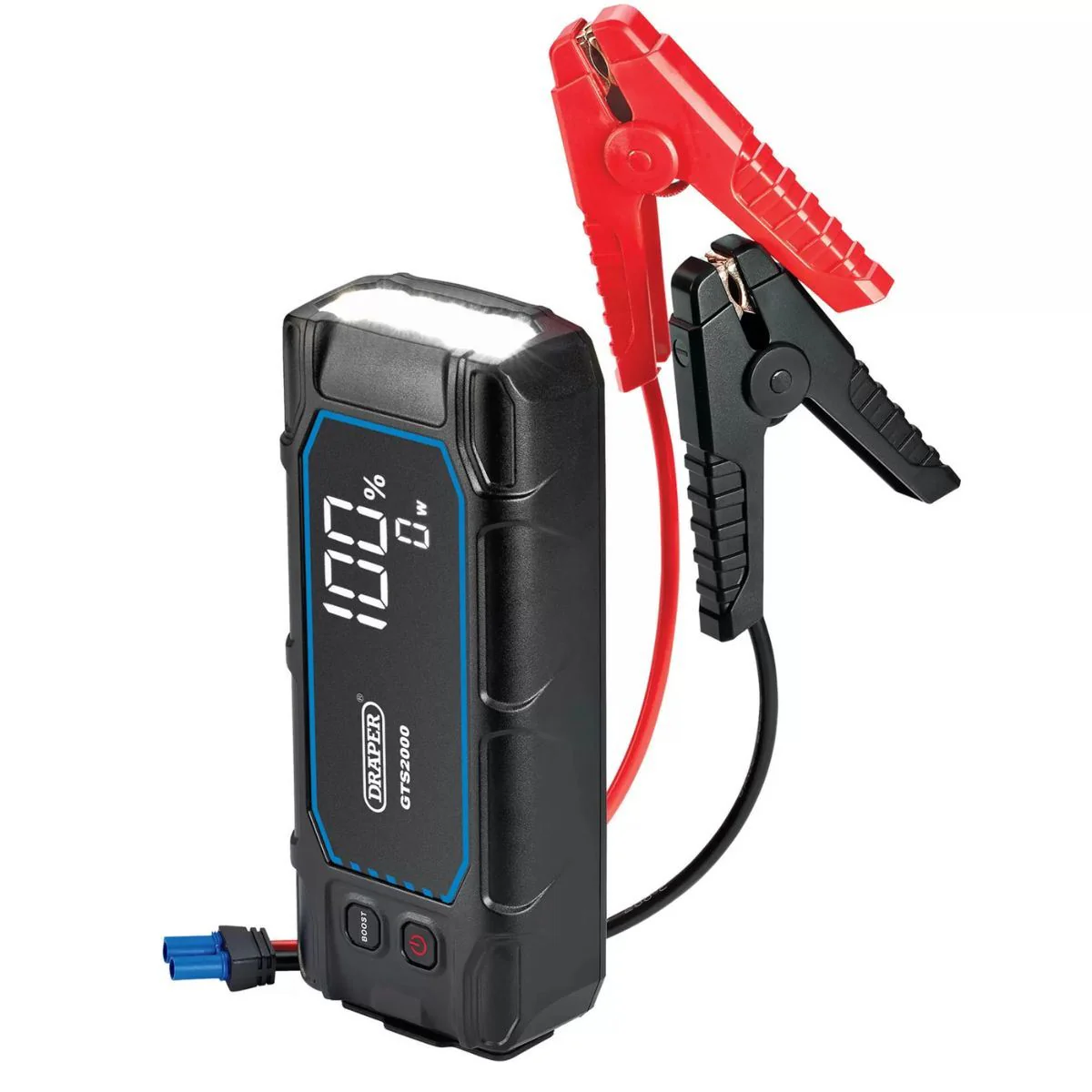 Draper GTS2000 12V Jump Starter with Digital Display 2000A High-Power Car Battery Booster 23741