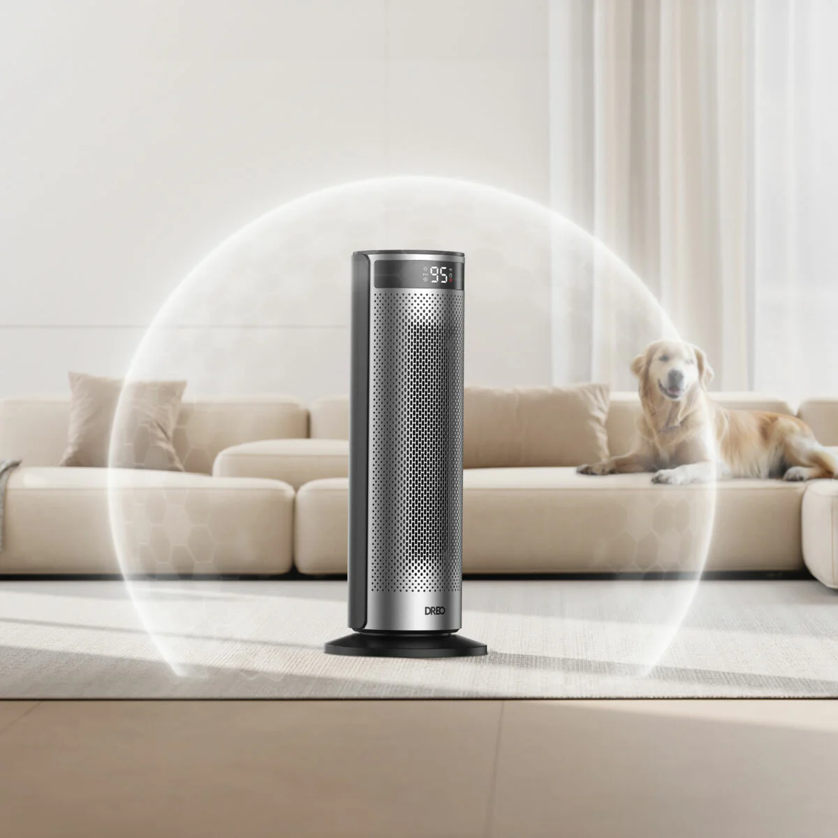 Dreo Solaris 628 Ceramic Tower Heater - Image 6