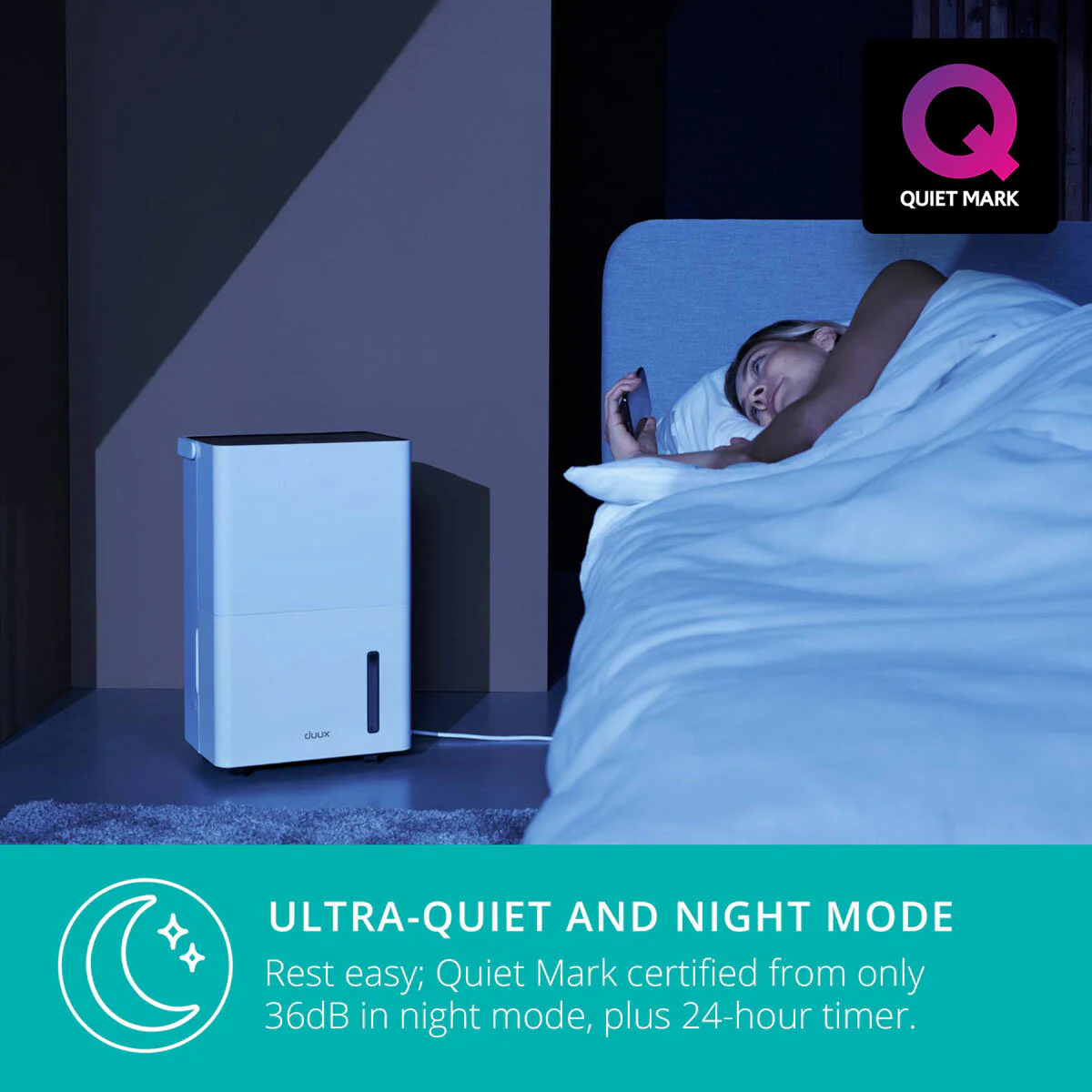 Duux Bora Smart Dehumidifier 20L, DXDH20UK - Image 4