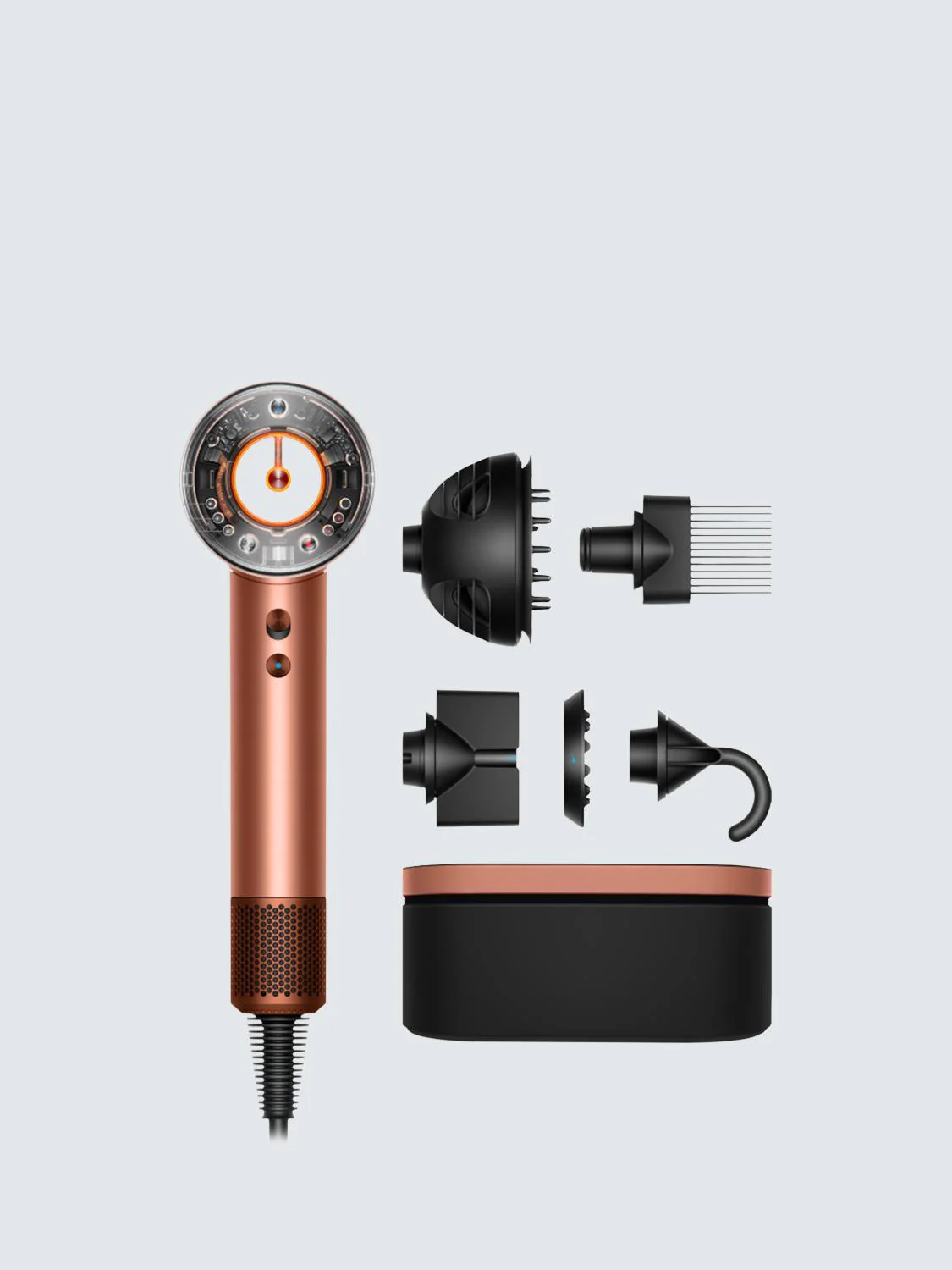 Dyson Supersonic Nural™ Hair Dryer with Diffuser & Presentation Case, Amber Silk - Image 2