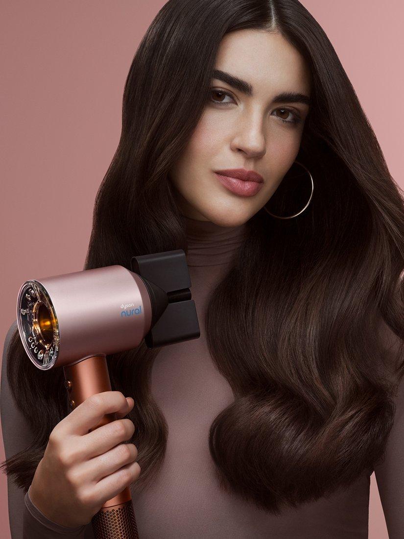 Dyson Supersonic Nural™ Straight+Wavy Hair Dryer with Presentation Case, Amber Silk - Image 5