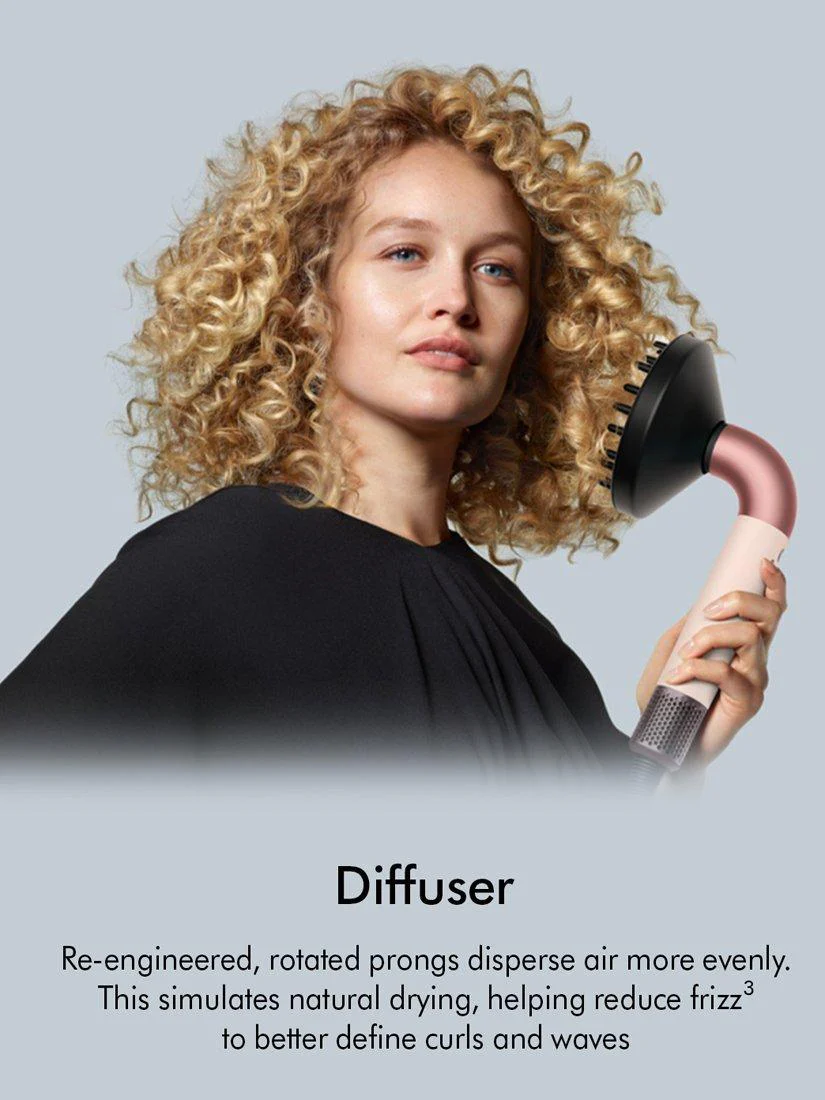 Dyson Supersonic r™ Curly+Coily Hair Dryer, Ceramic Pink - Image 8