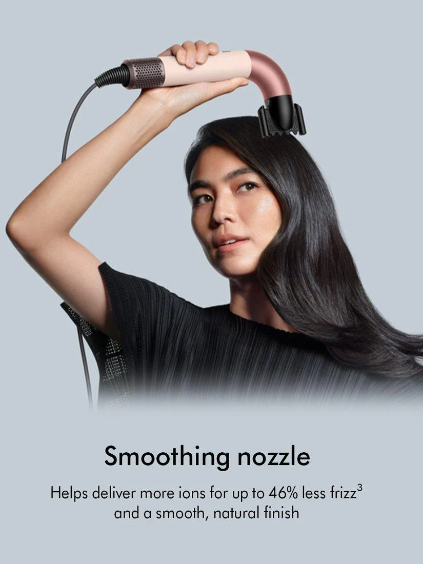 Dyson Supersonic r™ Straight+Wavy Hair Dryer, Ceramic Pink - Image 6