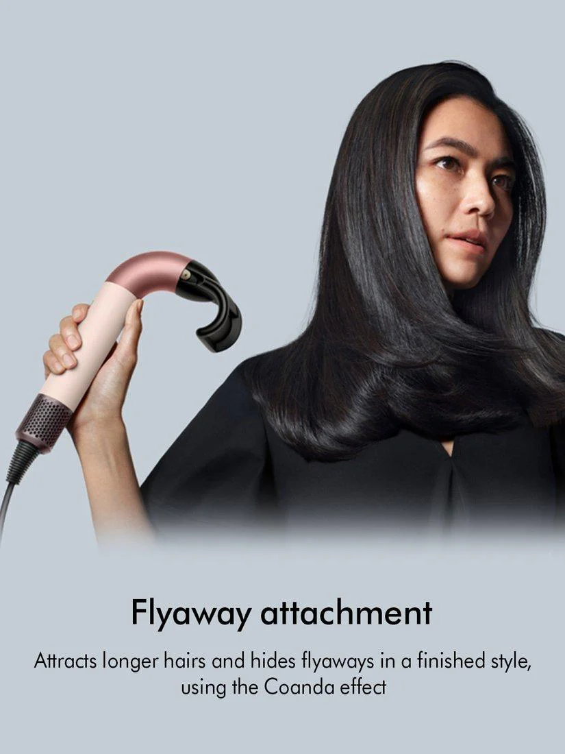 Dyson Supersonic r™ Straight+Wavy Hair Dryer, Ceramic Pink - Image 7