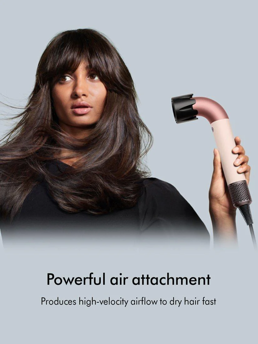 Dyson Supersonic r™ Straight+Wavy Hair Dryer, Ceramic Pink - Image 8