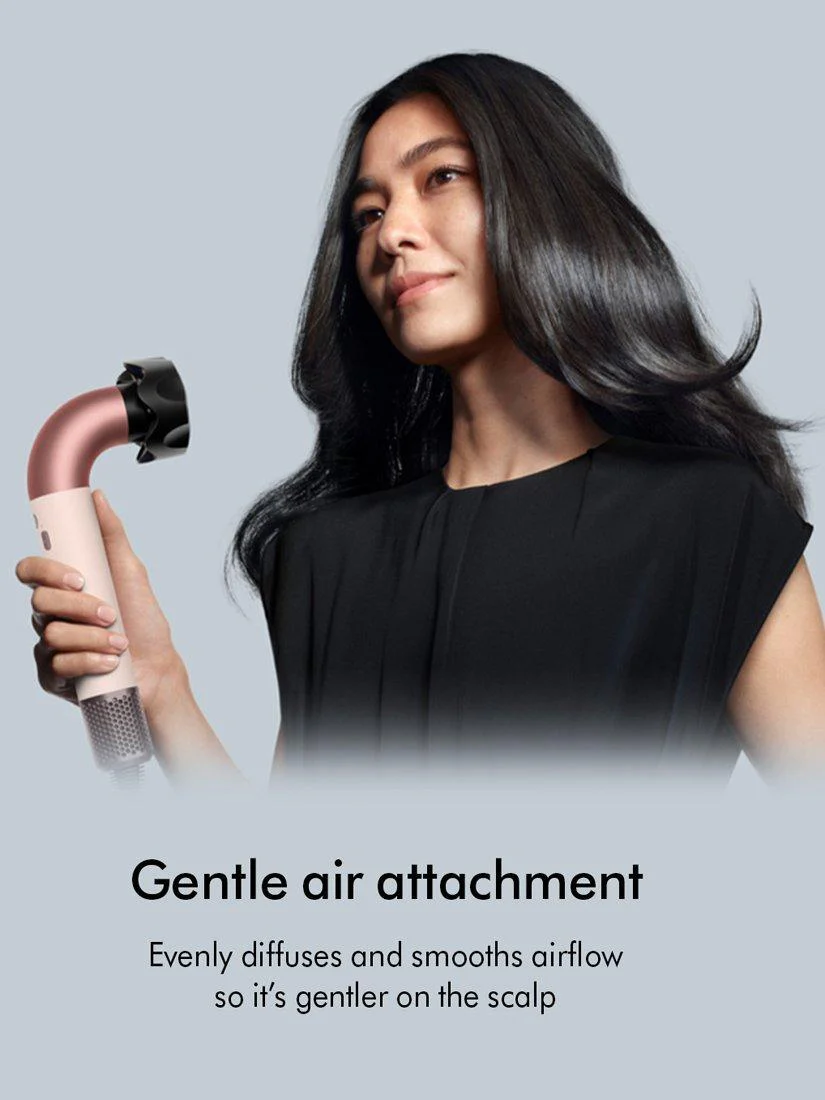 Dyson Supersonic r™ Straight+Wavy Hair Dryer, Ceramic Pink - Image 9
