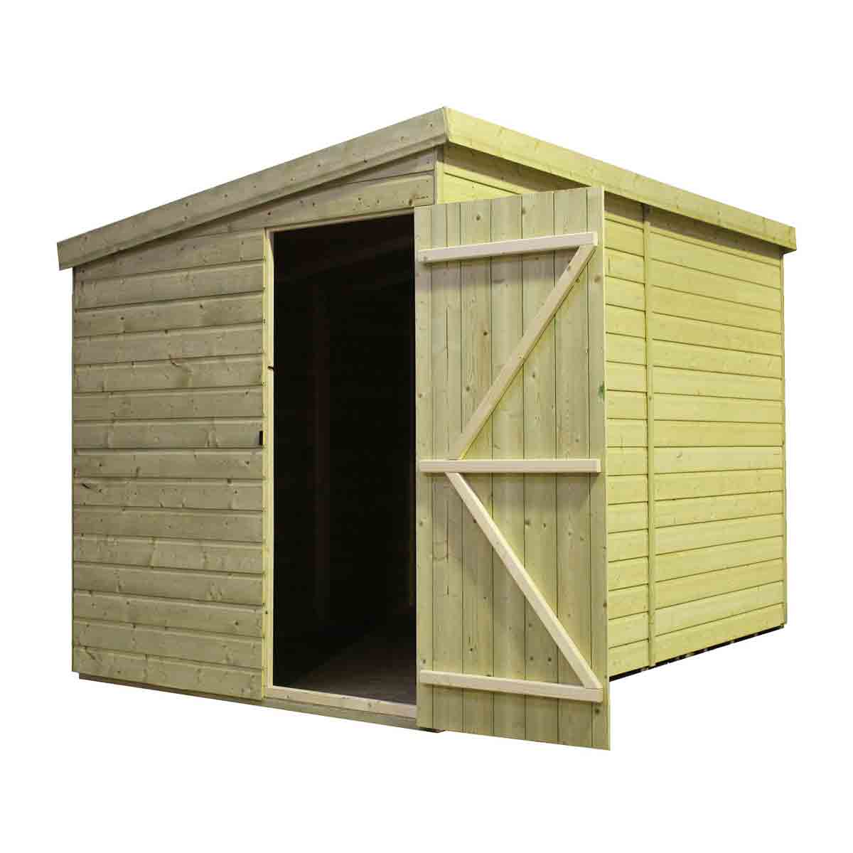 Empire 3000 Pent 10x5ft Wooden Garden Shed Door Right Side Panel - Image 3
