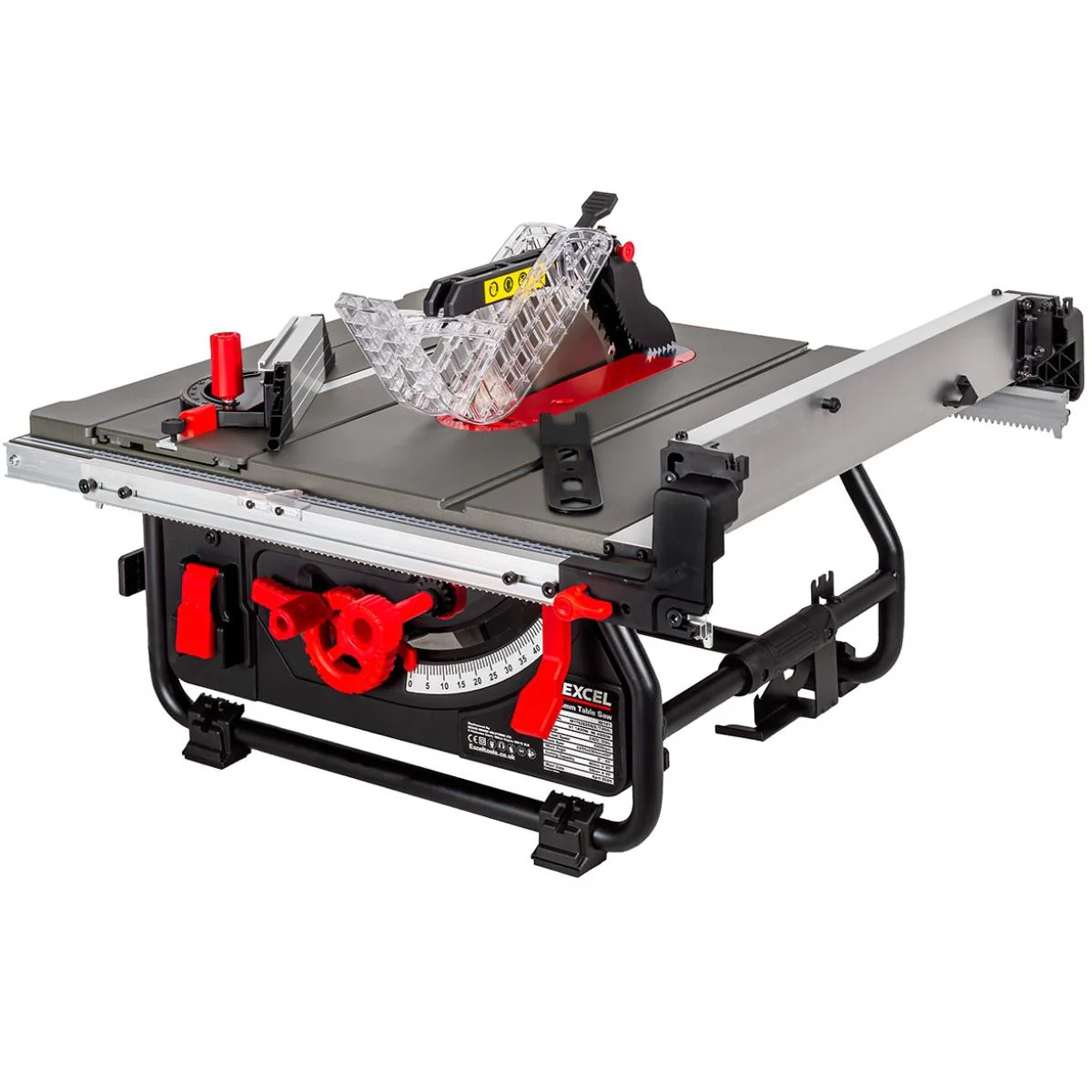 Excel 254mm Extendable Table Saw 240V/1800W Item Condition Damaged Box