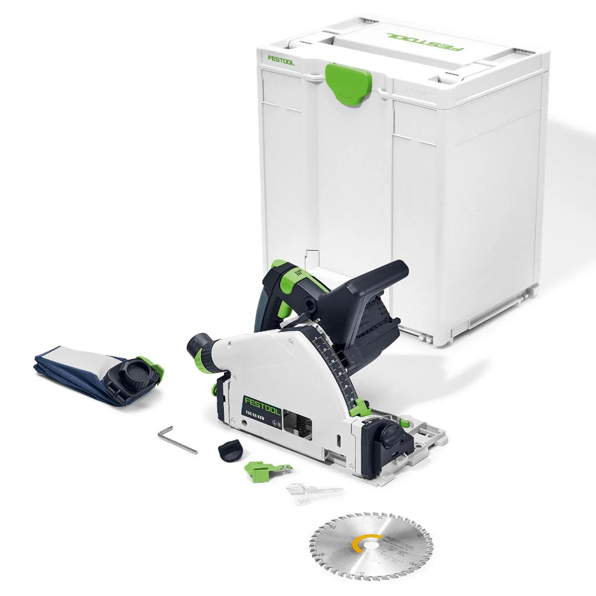 Festool TSC 55 KEB-Basic 36V Brushless Plunge Cut Saw Body Only with Case - 578738