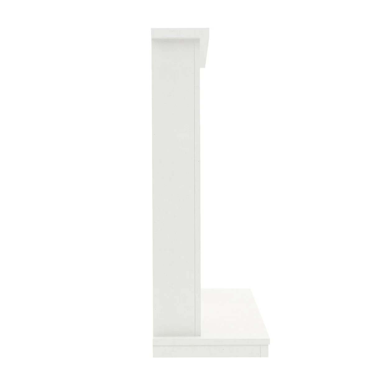 Flare Madalyn Electric Marble Fireplace Suite in White, 2kW - Image 5