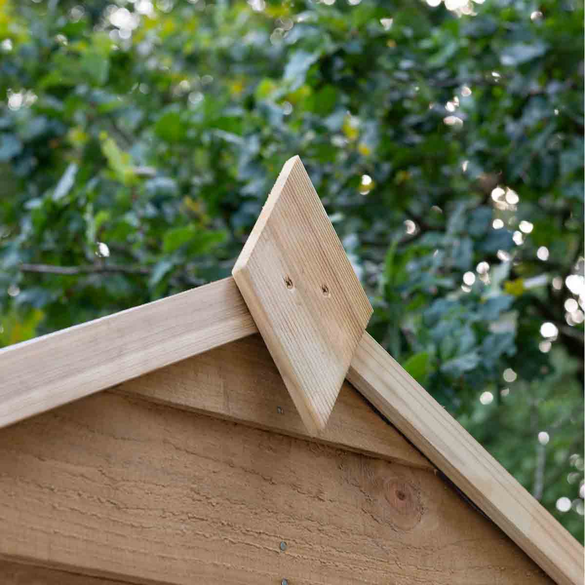 Forest Garden 4LIFE Pent Shed 7x5 - Single Door - 2 Windows - Image 11