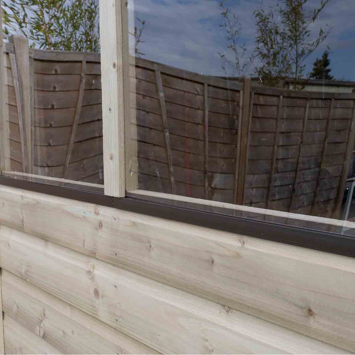 Forest Garden Beckwood 8x6 Pent Shed - No Windows - Image 15