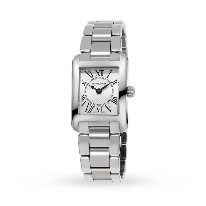 Frederique Constant Classic Carree 23mm Ladies Watch Luxury Watch Swiss Made High Precision Movement FC-200MC16B