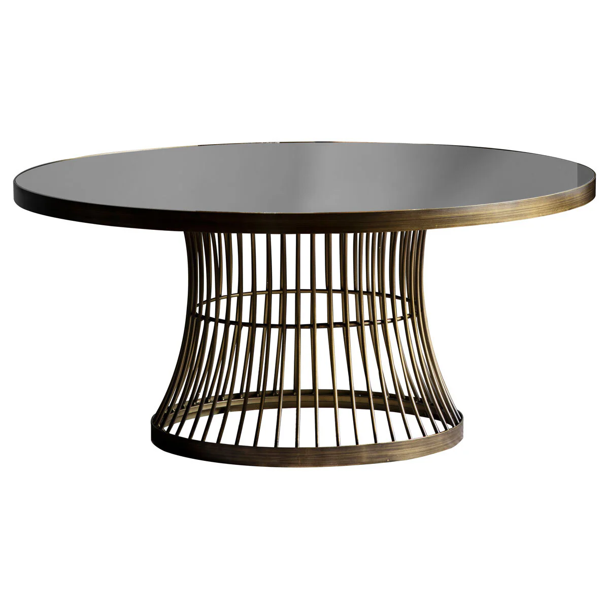 Gallery Chester Glass Top Coffee Table, Bronze - Image 4