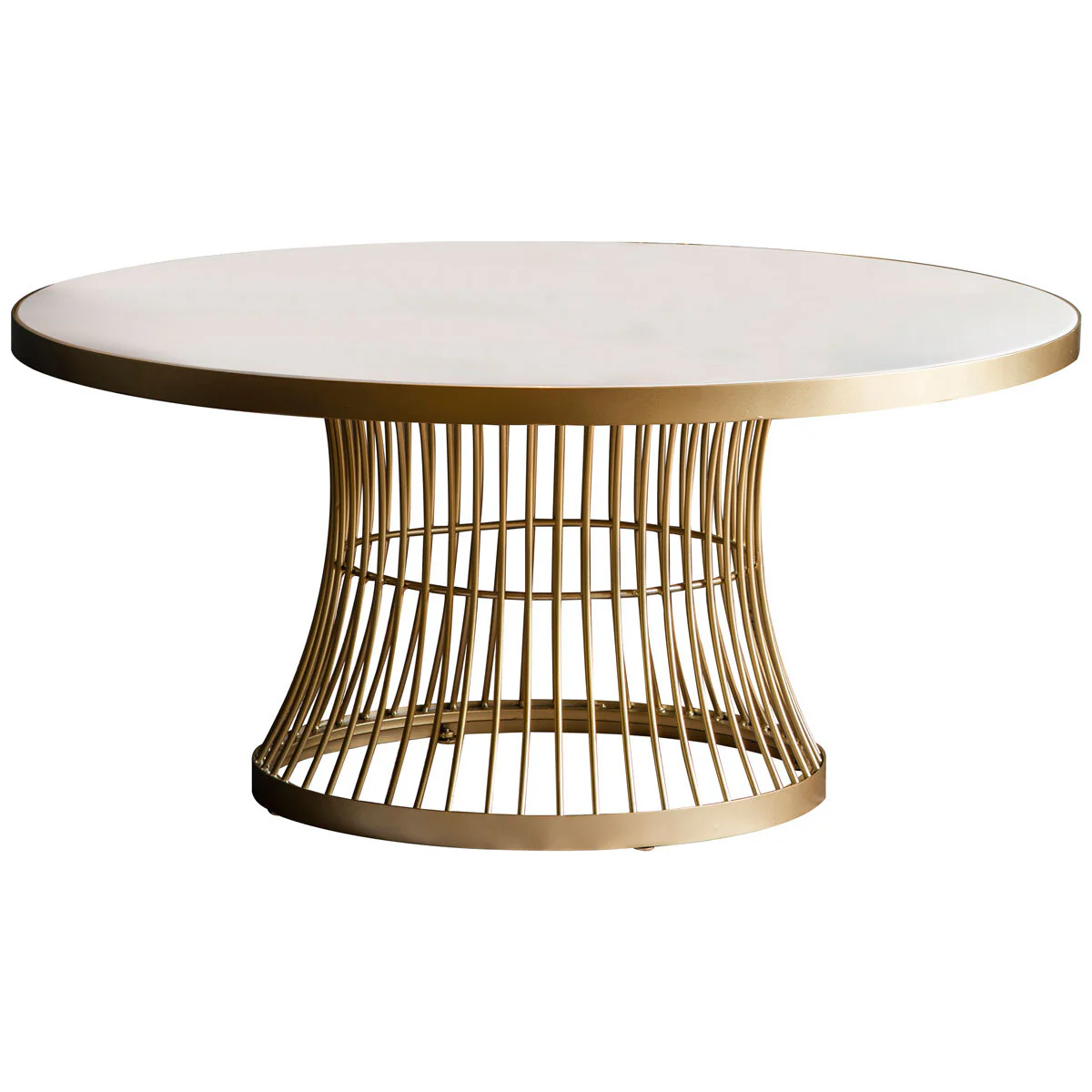 Gallery Chester Marble Top Coffee Table, Champagne - Image 4