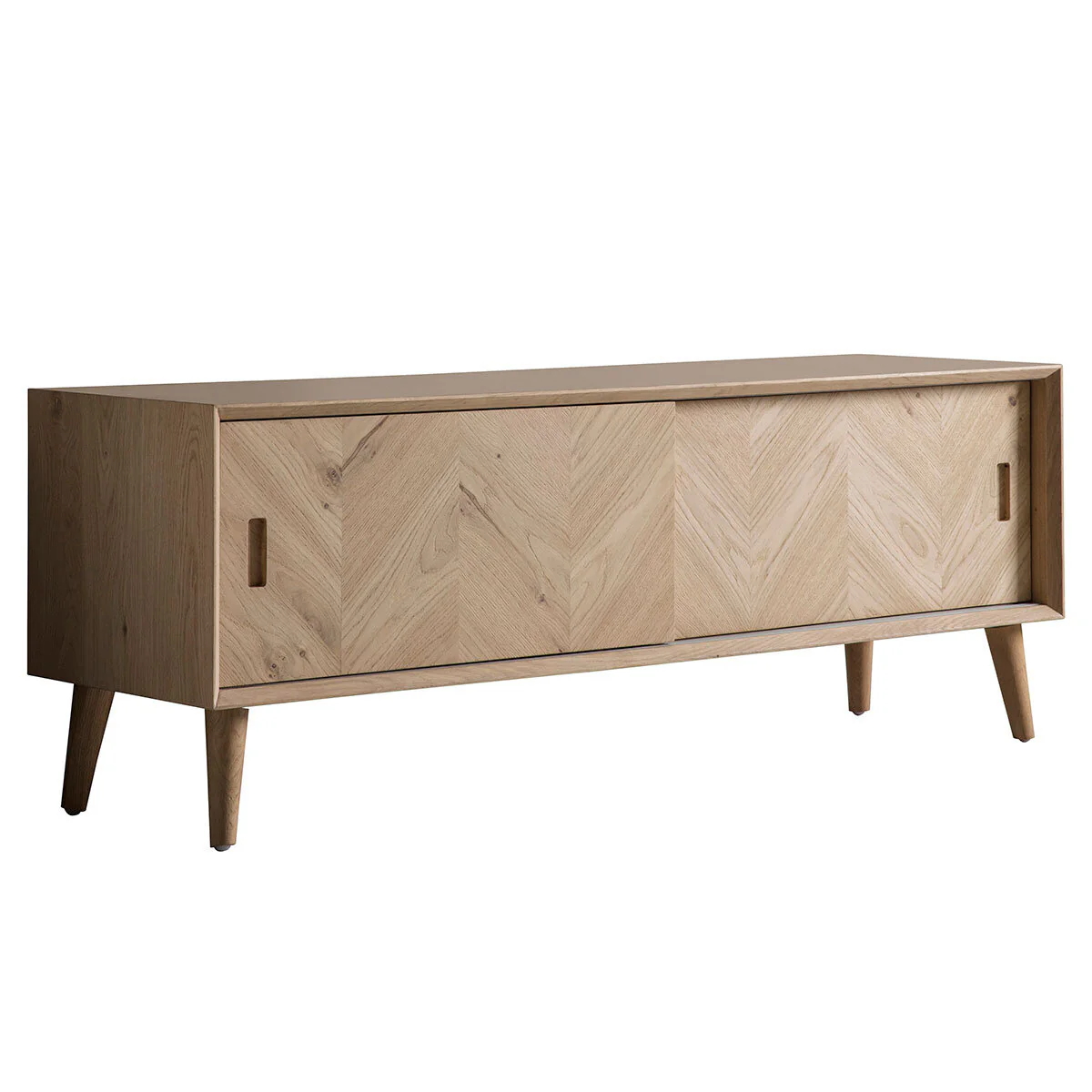 Gallery Milano Oak Entertainment Unit for TV's up to 55" - Image 6
