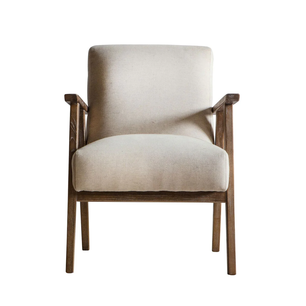Gallery Neyland Natural Linen Armchair - Image 6