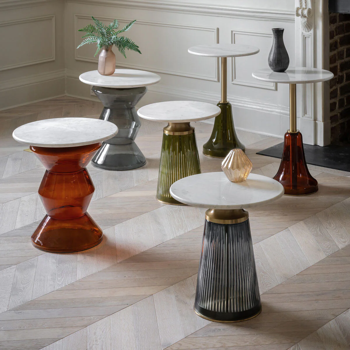 Gallery Turin Orange Side Table - Image 6
