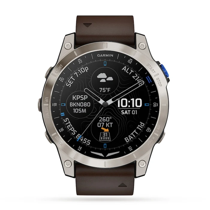Garmin 33mm Men’s Watch with Digital Screen Material Dial, 100m Water Resistant / 010-02582-55