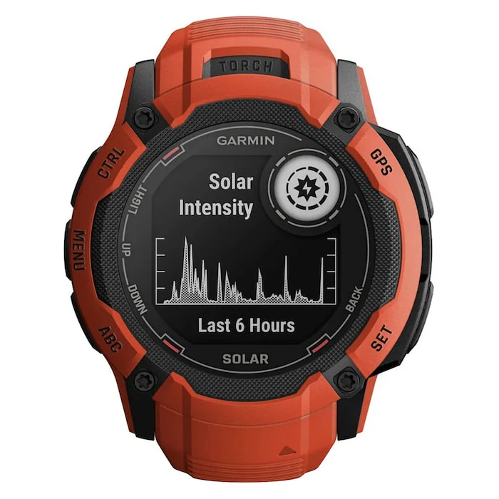 Garmin 50mm Men’s Watch with Digital Screen Material Dial, 100m Water Resistant / 010-02805-01