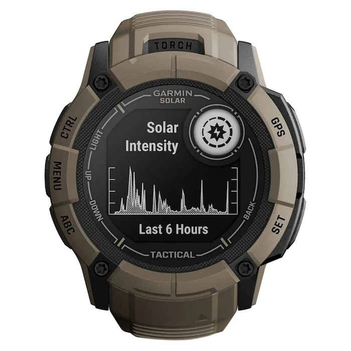 Garmin 50mm Men’s Watch with Digital Screen Material Dial, 100m Water Resistant / 010-02805-02