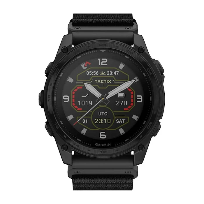 Garmin 51mm Men’s Watch with Digital Screen Material Dial, Titanium Case, 100m Water Resistant / 010-03407-01