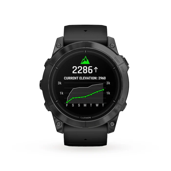 Garmin epixâ„¢ Pro (Gen 2) â€“ Standard Edition 51mm Slate Grey with Black Band Smart Watch  010-02804-01