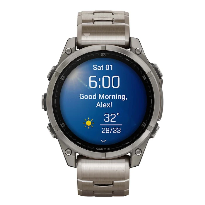 Garmin Fēnix® 8 47mm AMOLED Unisex Watch GPS Smartwatch AMOLED Display Multi Band GNSS 010-02904-40