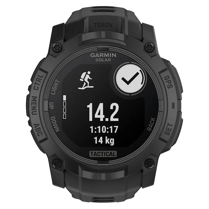 Garmin Instinct 3 Solar Tactical Edition 50mm Unisex Smart Watch Black GPS Smartwatch  010-02935-50