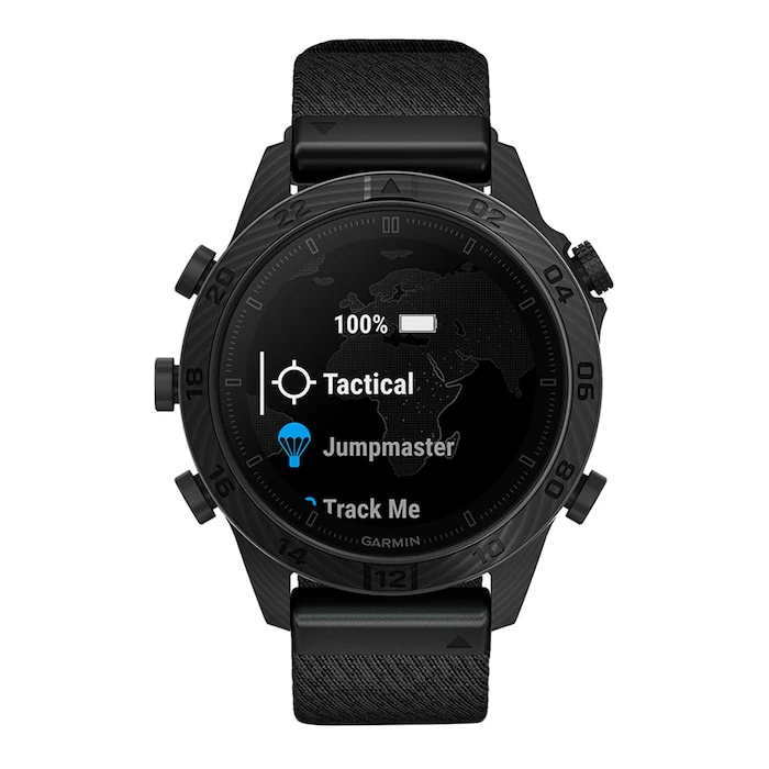 Garmin Marq Commander (Gen 2) Carbon Edition 46mm Watch Smart Watch GPS Smartwatch AMOLED Display 010-02722-01