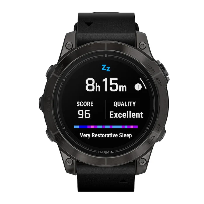 Garmin Quartz 47mm Men’s Watch with Grey Material Dial, 100m Water Resistant / 010-02803-30