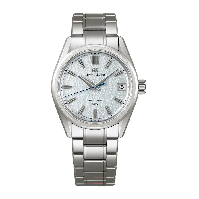 Grand Seiko Evolution 9 Automatic 37mm Men’s Watch with Blue Material Dial, Titanium Case, 100m Water Resistant / SLGB003
