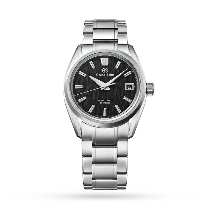 Grand Seiko Evolution 9 Automatic 40mm Men’s Watch with Black Material Dial, Titanium Case, 100m Water Resistant / SLGH017