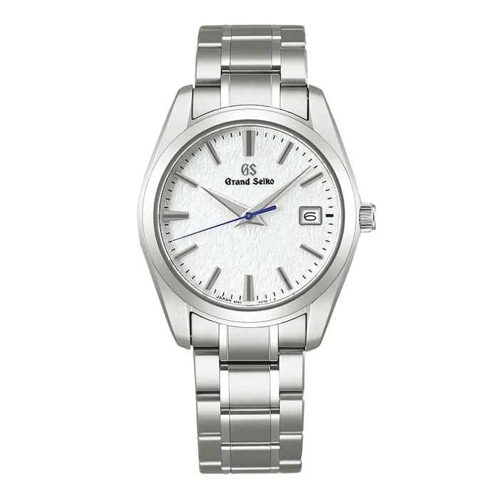 Grand Seiko Heritage 37mm Ladies Watch White Japanese Automatic Sapphire Crystal Stainless Steel Case SBGX355