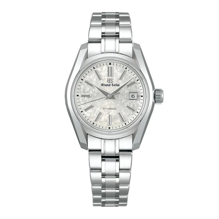 Grand Seiko Heritage Collection 'Cherry Blossom' Mechanical 62GS 30mm Ladies Watch Grey Japanese Automatic STGK033