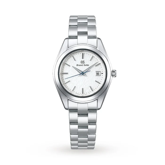 Grand Seiko Heritage 'Snowflake' Quartz 28.9mm Luxury Watch Japanese Automatic Sapphire Crystal STGF359
