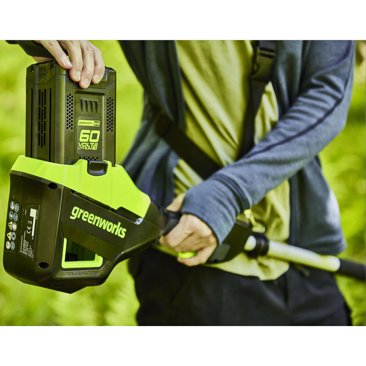 Greenworks 60V 25cm Pole Saw (Tool Only) - GWGD60PS25 - Image 6