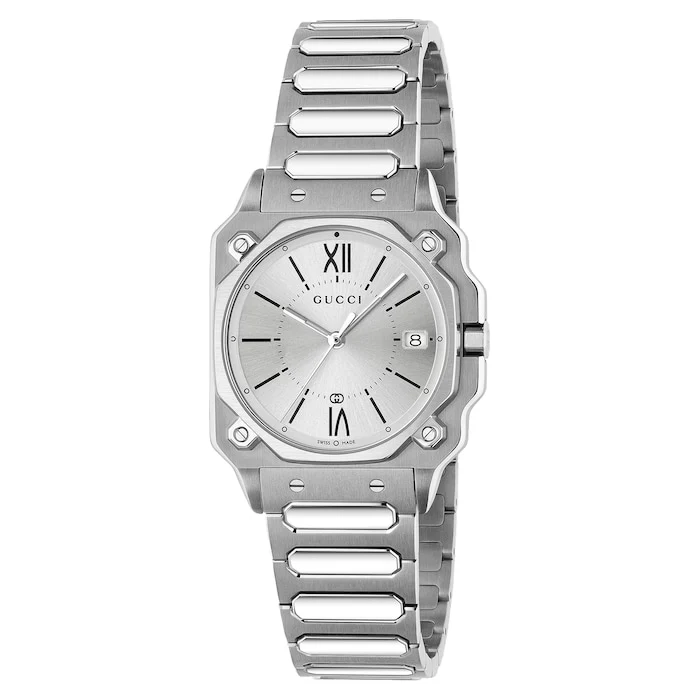 Gucci G-Flat watch, 30mm Luxury Watch Swiss Made High Precision Movement Sapphire Crystal  YA166504