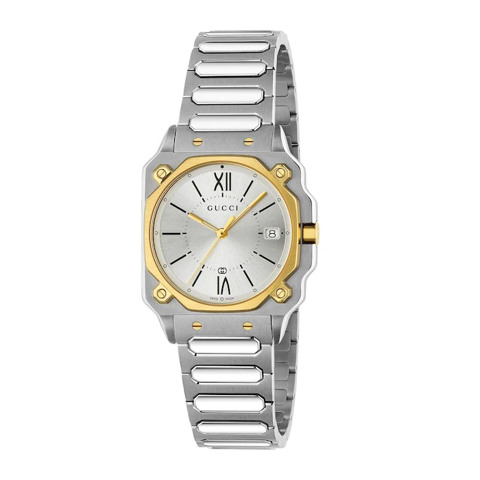 Gucci G-Flat watch, 30mm Luxury Watch Swiss Made High Precision Movement Sapphire Crystal YA166506
