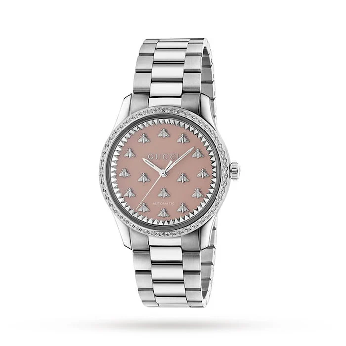 Gucci G-Timeless Watch, 38mm Luxury Watch Swiss Made High Precision Movement Sapphire Crystal YA1264165